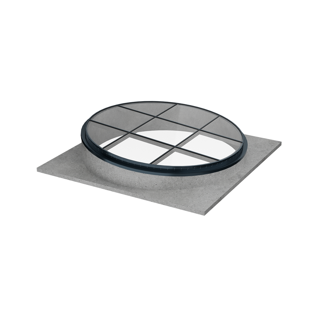 Circular Glass Roof - GSAC