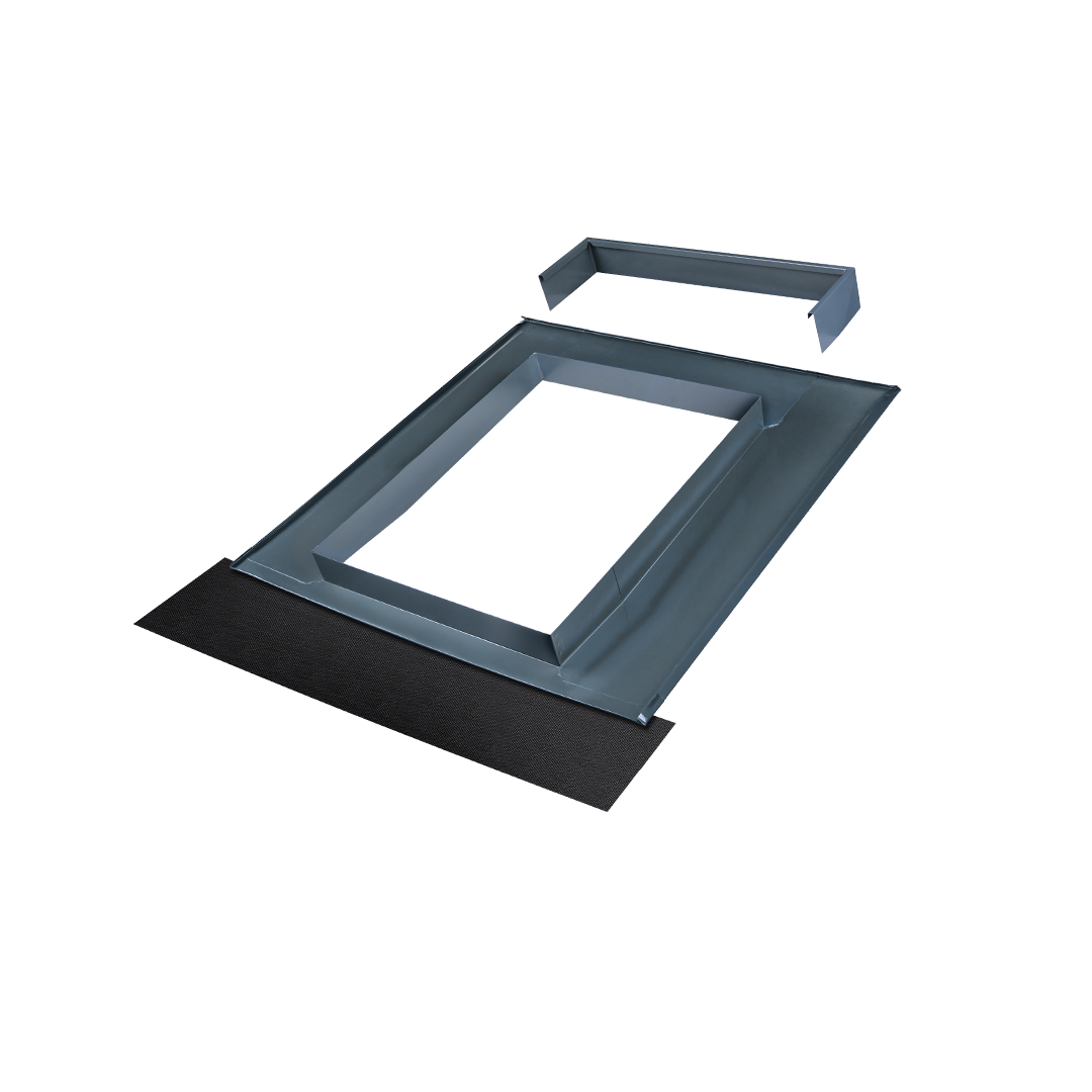 Velux Pitched Roof Flashing|C01 (550x700mm)|Tile|15°+|0.75mm Zincalume (Spot welded & silicon joined)