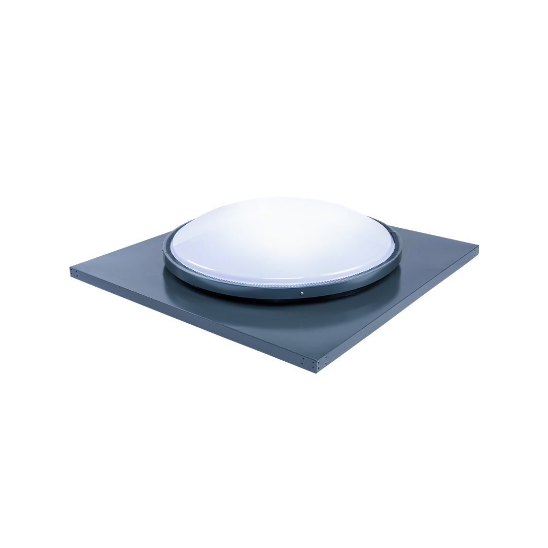 Circular Skylight CSL|1700mm|Curb Mount (Steel/Timber)|Vented|Clear