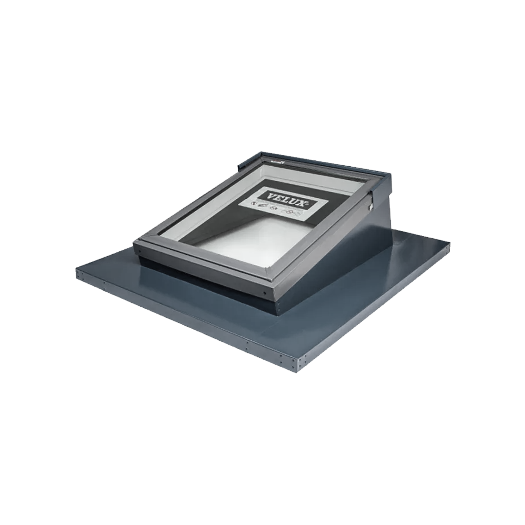 Velux Pitched Roof Flashing|S01 (1140x700mm)|Hob Mount|0° - 7°|0.75mm Zincalume (Spot welded & silicon joined)
