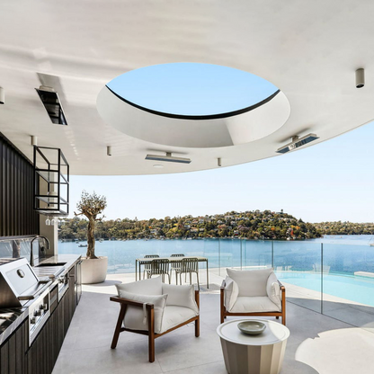 Large Glass Circular Skylight - GCXL & GCXXL