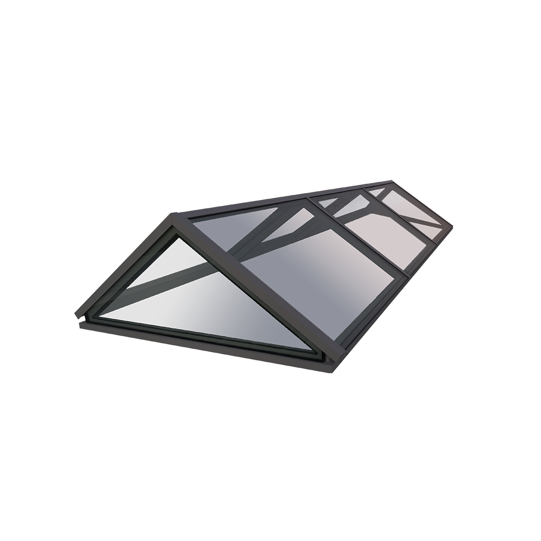 Glass Ridge Light GRL|1000x6000mm|Curb Mount (Steel/Timber)|Single