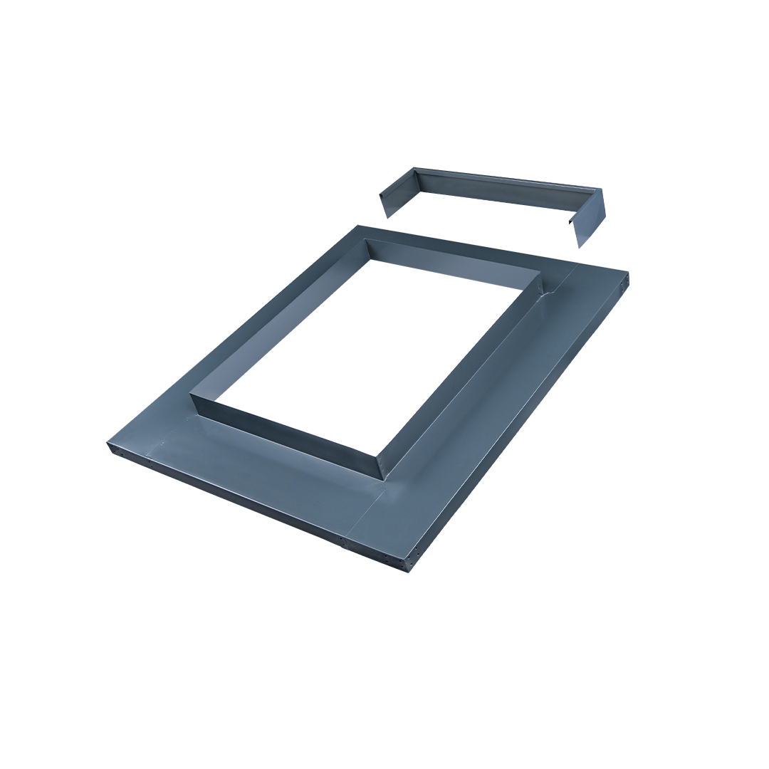 Velux Pitched Roof Flashing|C01 (550x700mm)|Metal Deck|15°+|0.75mm Zincalume (Spot welded & silicon joined)