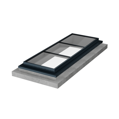 Large Glass Skylight Mullion - GXLM